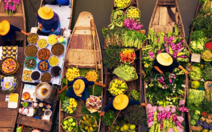 Mercato galleggiante di Cai Be