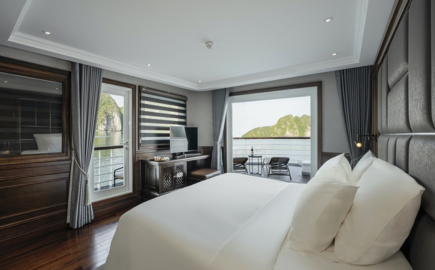 Le cabine spaziose e lussuose 