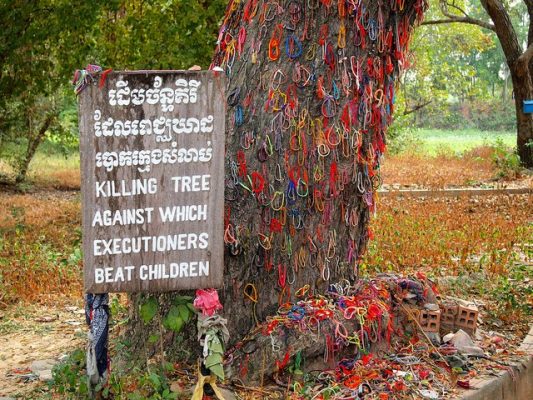 Cambogia Phnom Penh Campi Di Sterminio Albero Della Morte