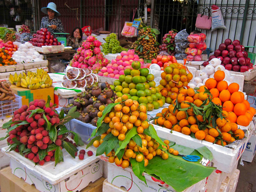 Cambogia Phnom Penh Frutta Fresca