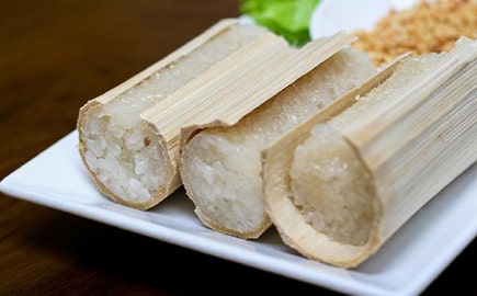 Piatti tipici di Pu Luong - Com lam - Riso appiccicoso